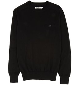 Ben Sherman, The Crew Neck, jet black, L