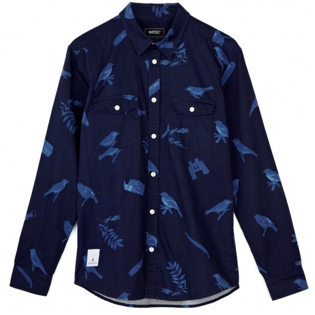 WESC, Gambrill AOP, blue iris, M