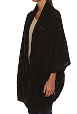 Element Clothing ELEMENT, Estonia, Poncho, Black, One Size