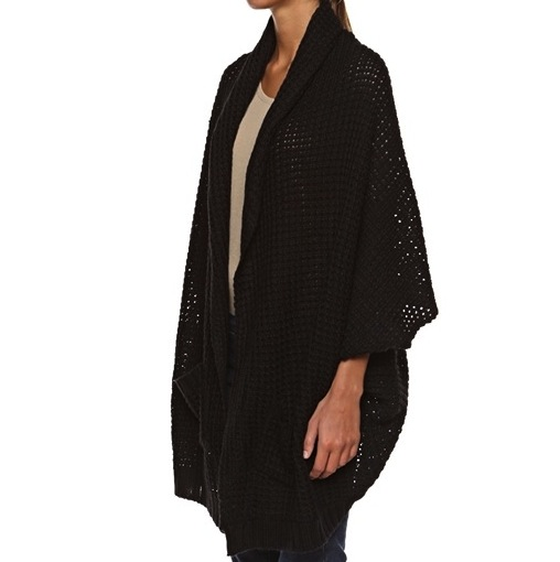 Element Clothing ELEMENT, Estonia, Poncho, Black, One Size