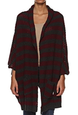 Element Clothing ELEMENT, Estonia, Poncho, Crimson Red, One Size