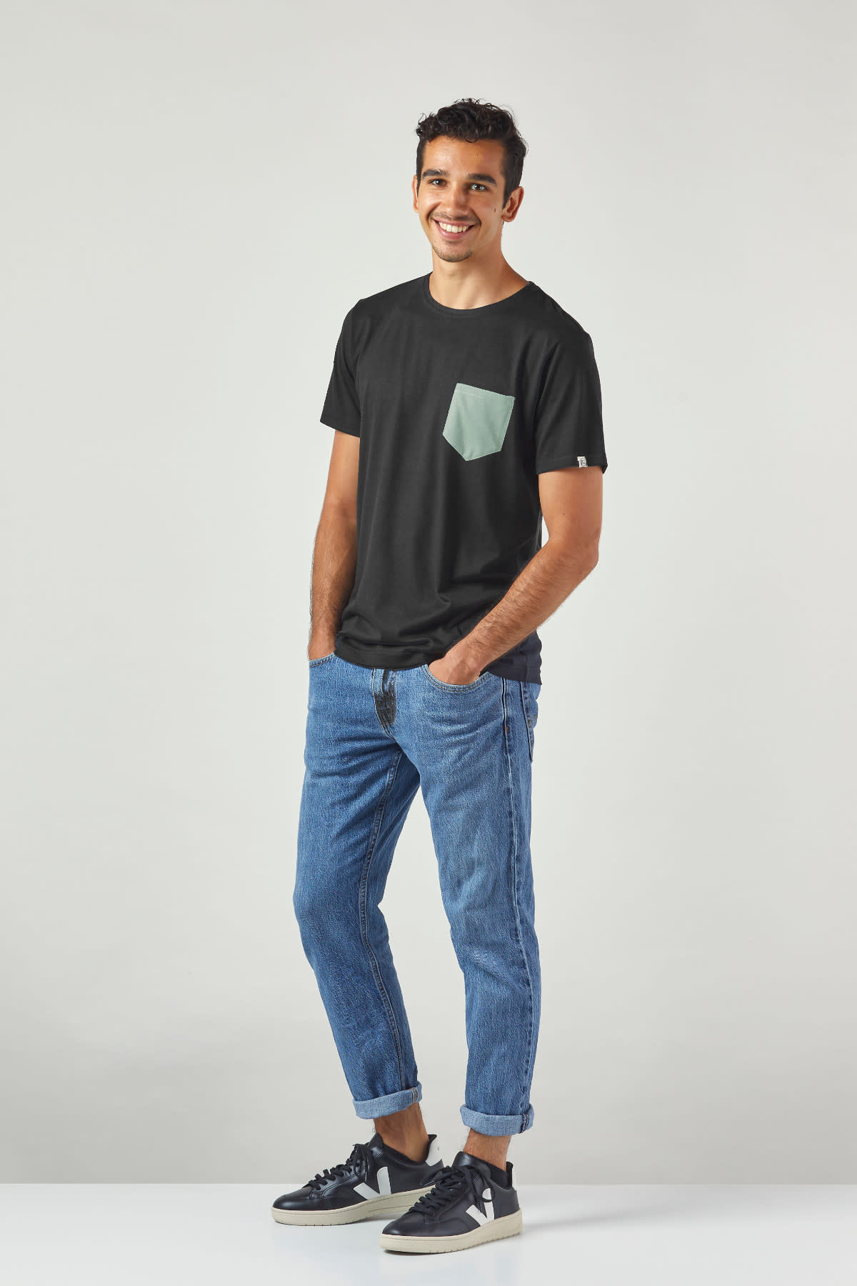 ZRCL ZRCL, M Pocket T-Shirt, black, M