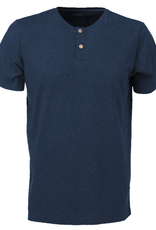 ZRCL ZRCL, M Henley T-Shirt, blue stone, XL