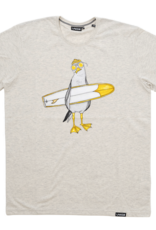 Lakor Lakor, Surfing Seagull, oatmeal mel., XL