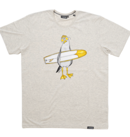 Lakor Lakor, Surfing Seagull, oatmeal mel., XL