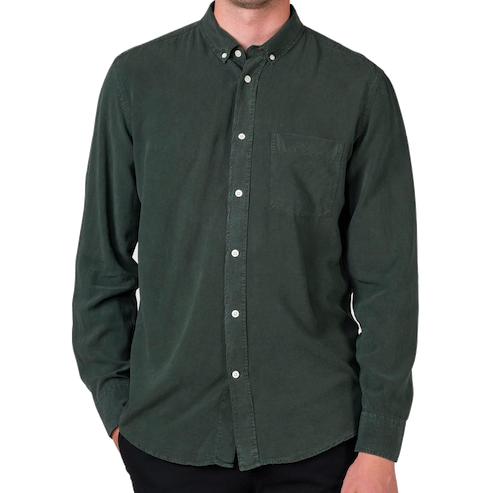 Klitmøller Klitmøller, Justin Shirt, olive, XL