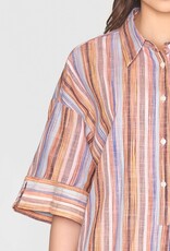 KnowledgeCotton Apparel KnowledgeCotton, Loose Shirt, mulitcolor stripe, L