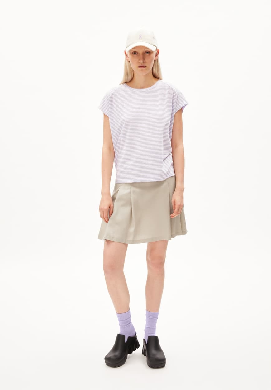 Armedangels Armedangels, Oneliaa Stripes, lavender light-oatmilk, L