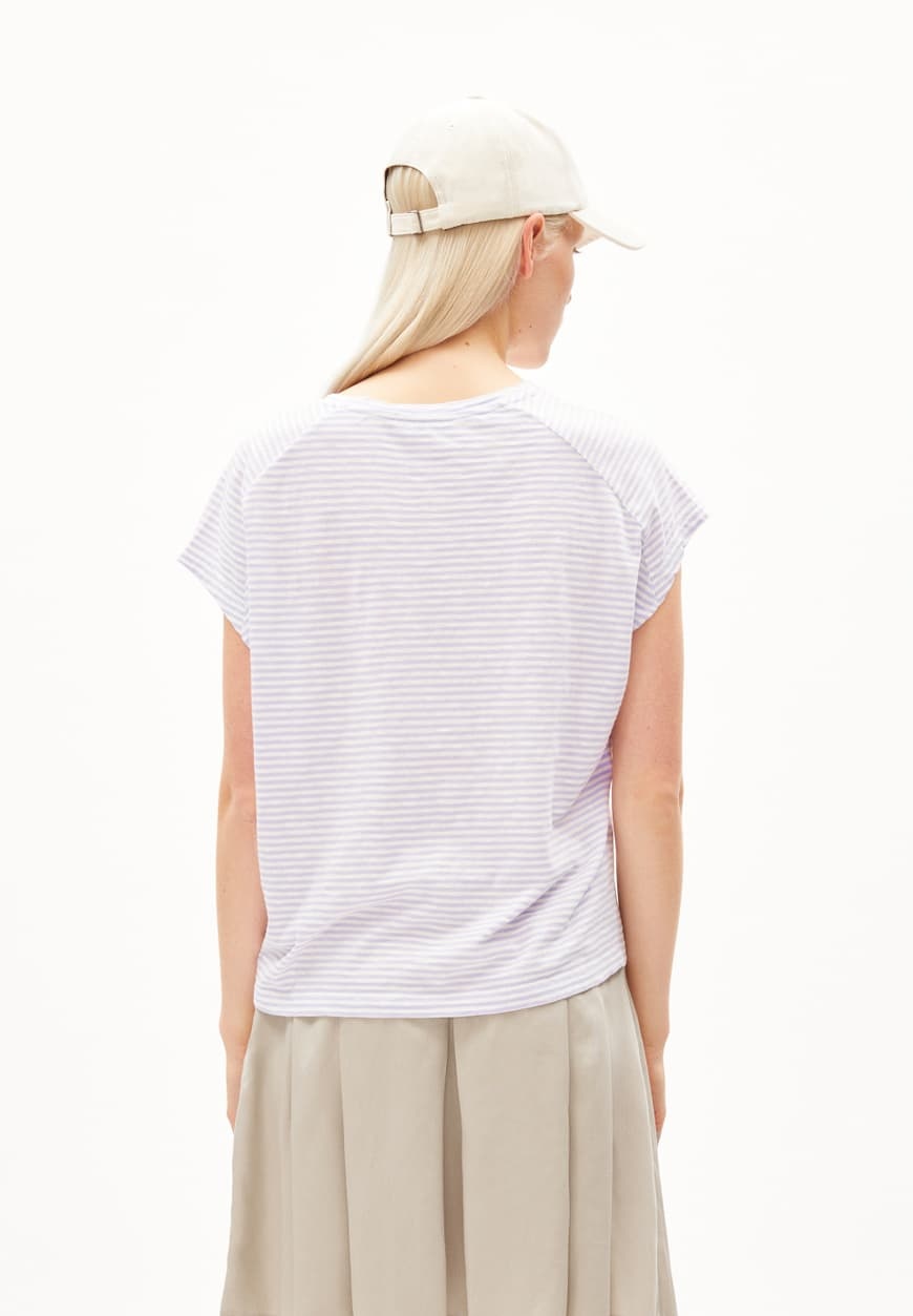 Armedangels Armedangels, Oneliaa Stripes, lavender light-oatmilk, XS