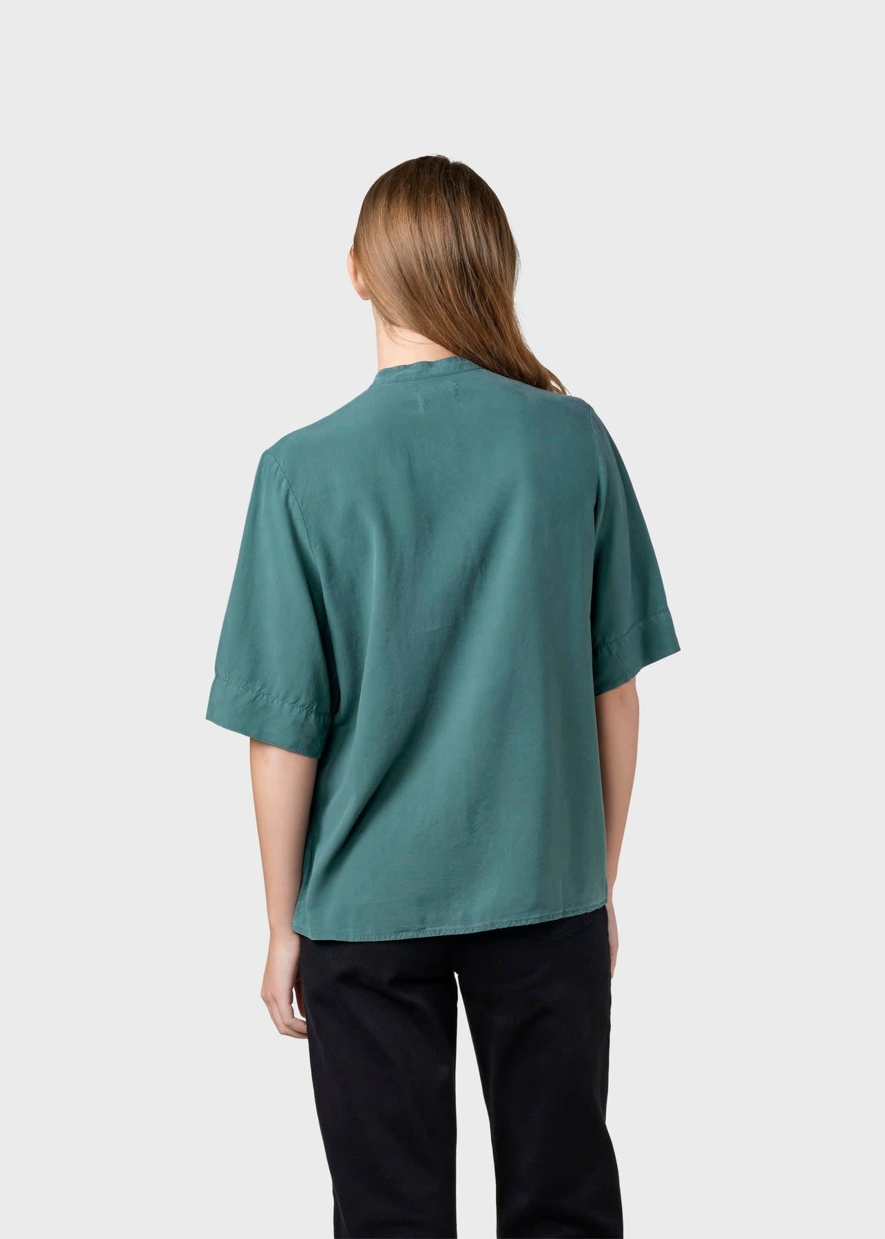 Klitmøller Klitmøller, Solrun Shirt, moss green, S
