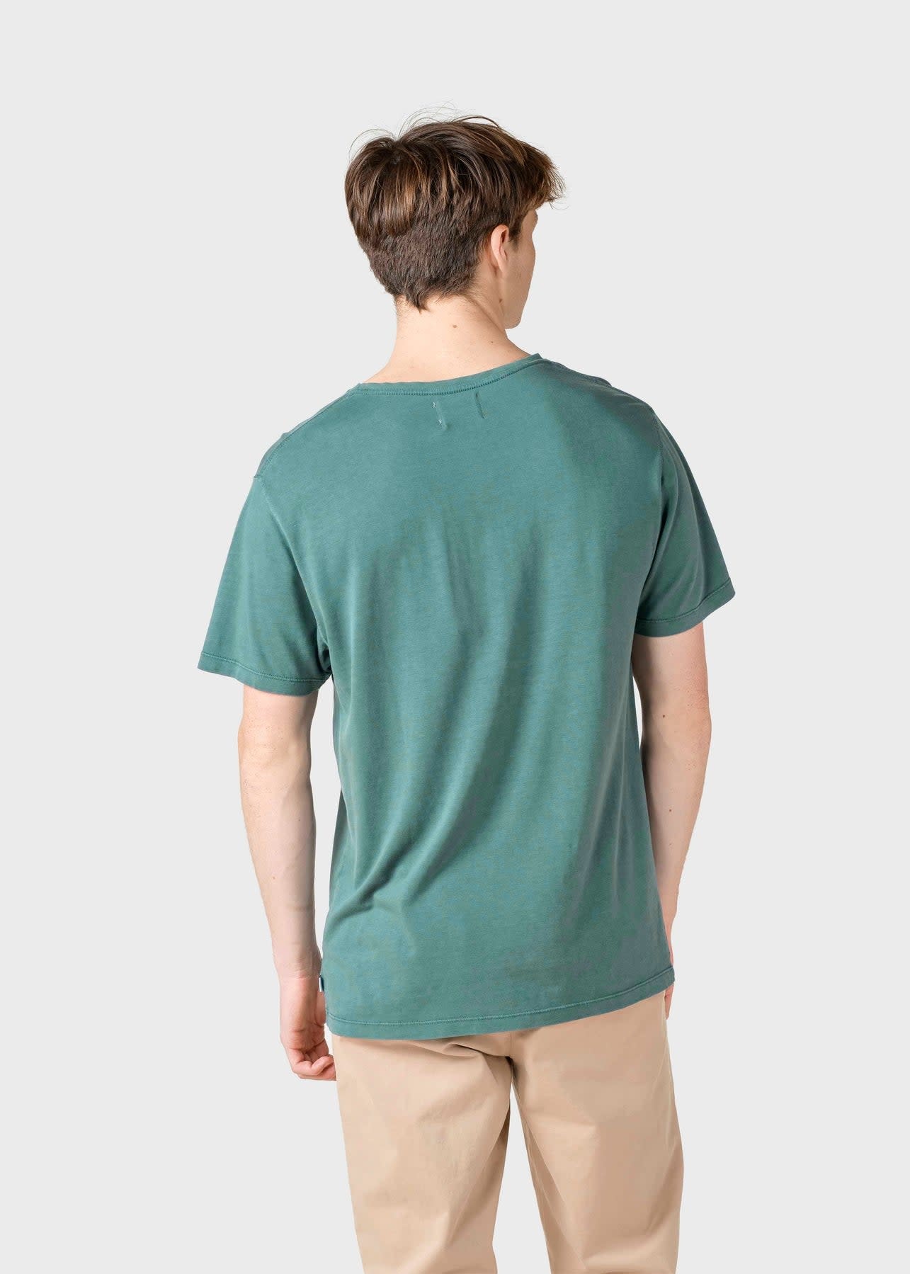 Klitmøller Klitmøller, Rufus Tee, moss green, XL