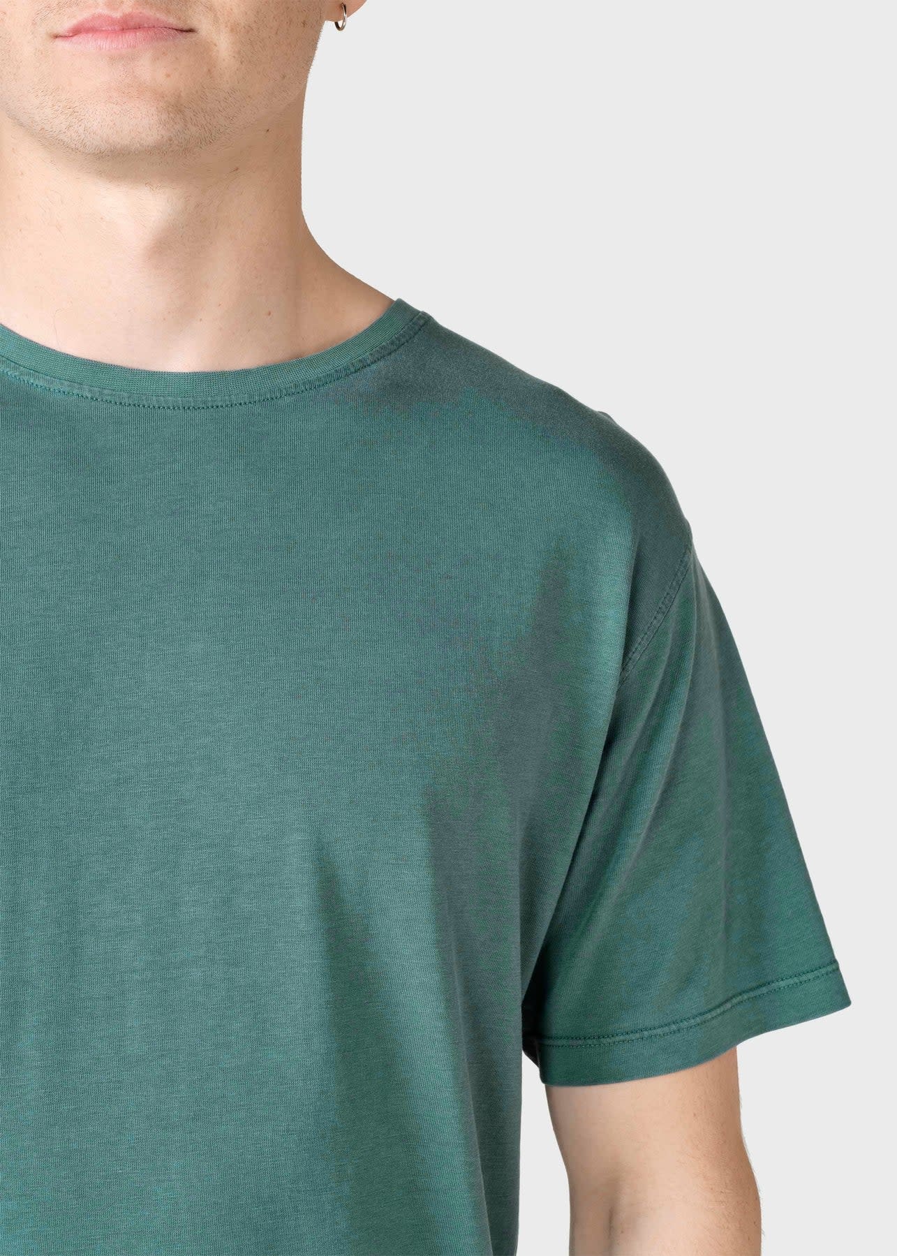 Klitmøller Klitmøller, Rufus Tee, moss green, XL