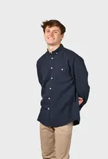 Klitmøller Klitmøller, Benjamin Linen Shirt, navy, XL