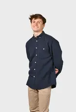 Klitmøller Klitmøller, Benjamin Linen Shirt, navy, L