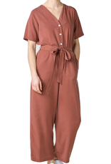 Klitmøller Klitmøller, Marna Jumpsuit, terracotta, L