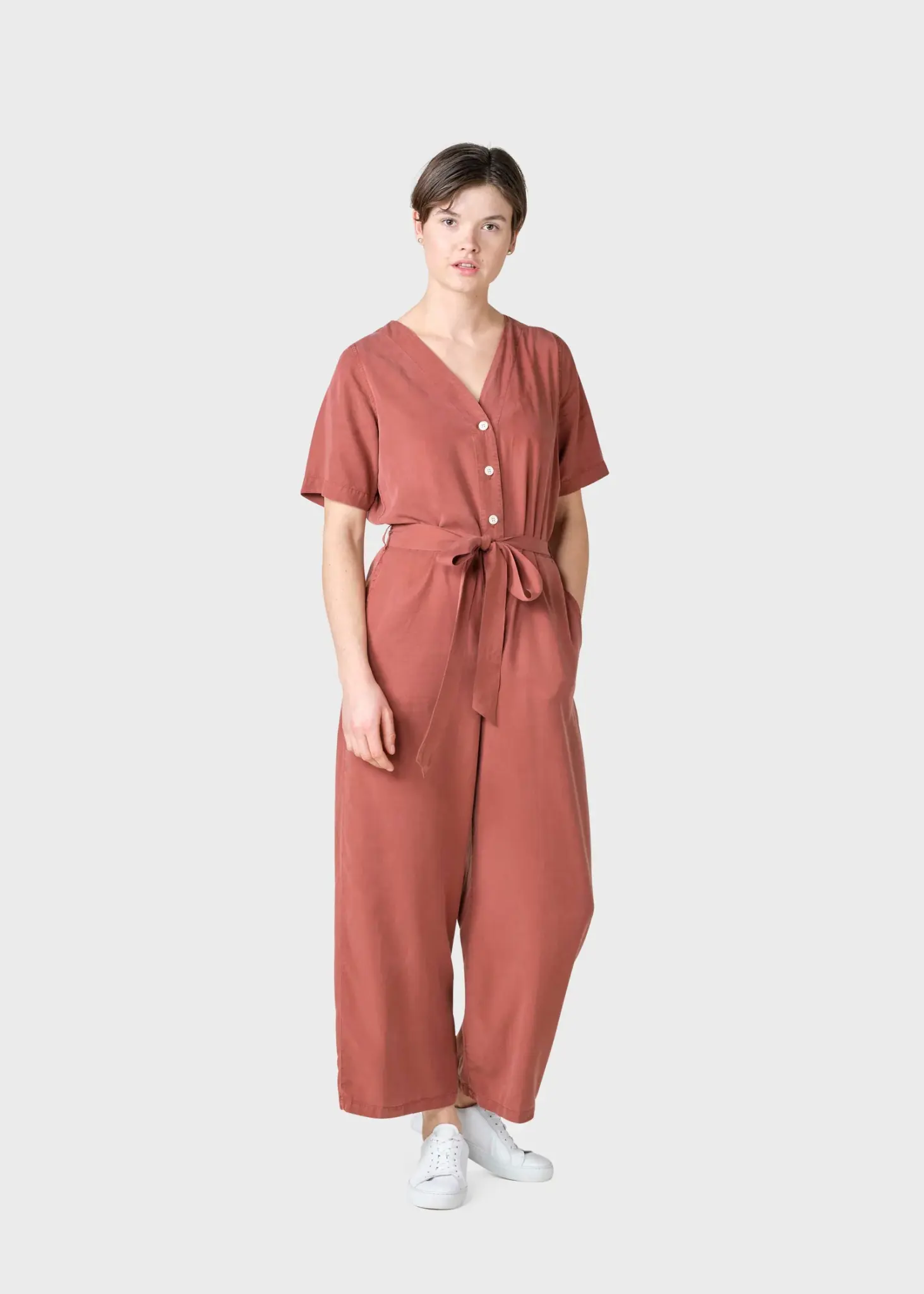 Klitmøller Klitmøller, Marna Jumpsuit, terracotta, XS