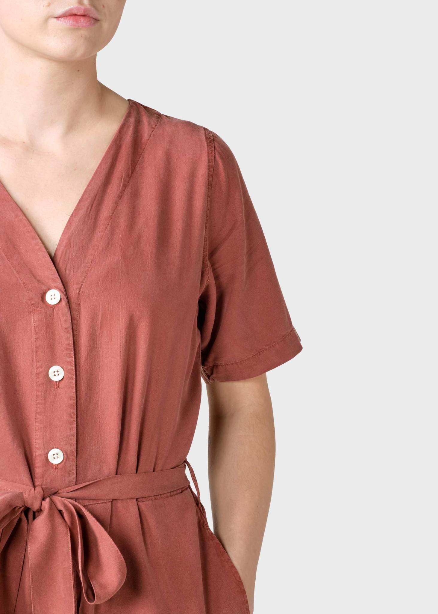 Klitmøller Klitmøller, Marna Jumpsuit, terracotta, XS