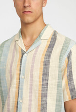 RVLT RVLT, 3918 Short-Sleeved Cuban Shirt, dustgreen, S