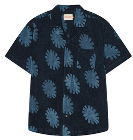 RVLT RVLT, 3102 Terry Cuban Shirt, navy, S