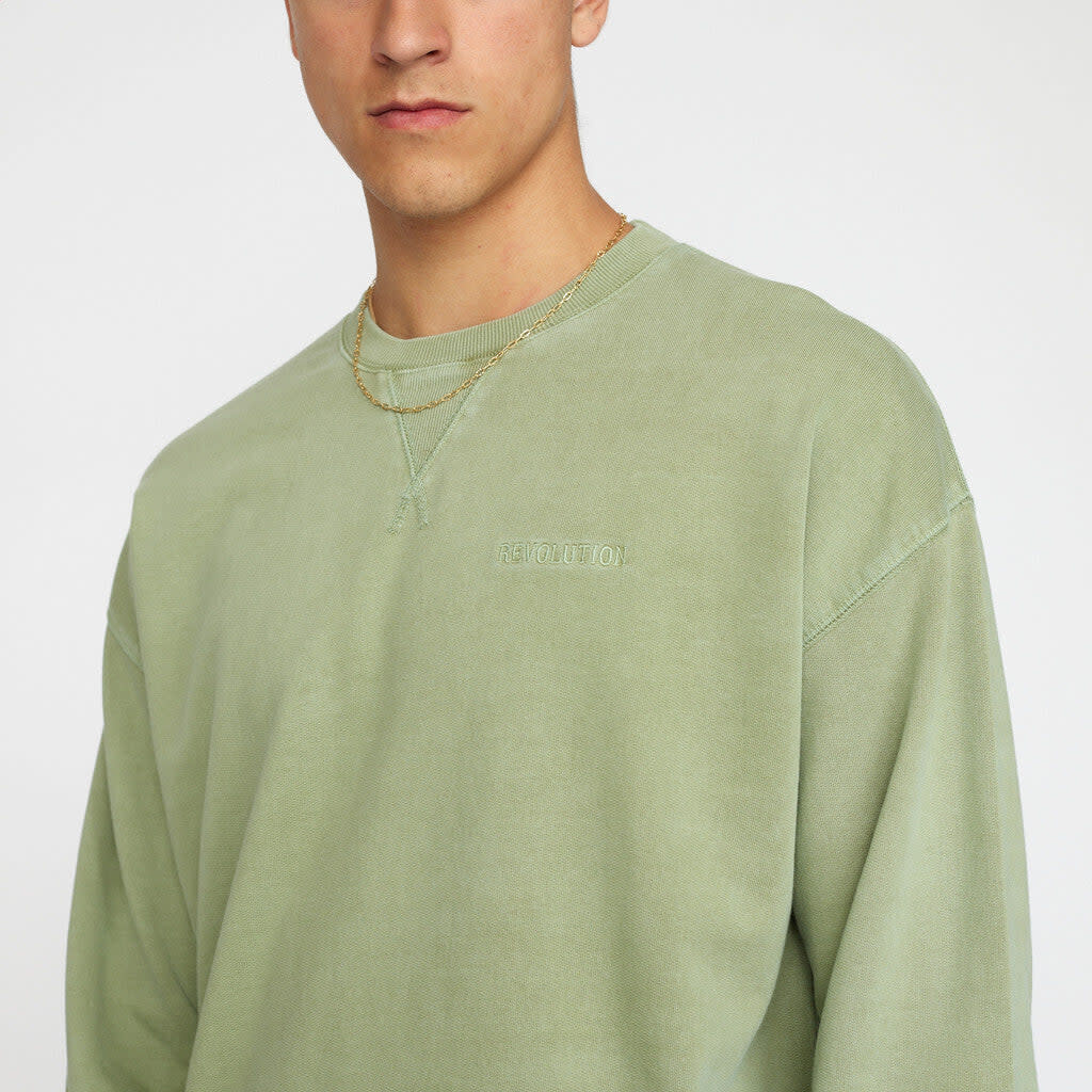 RVLT RVLT, 2727 REV Loose Crewneck, lightgreen, S