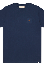 RVLT RVLT, 1368 DUC Regular T-shirt, navy-melange, L