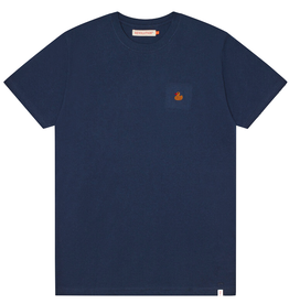 RVLT RVLT, 1368 DUC Regular T-shirt, navy-melange, L