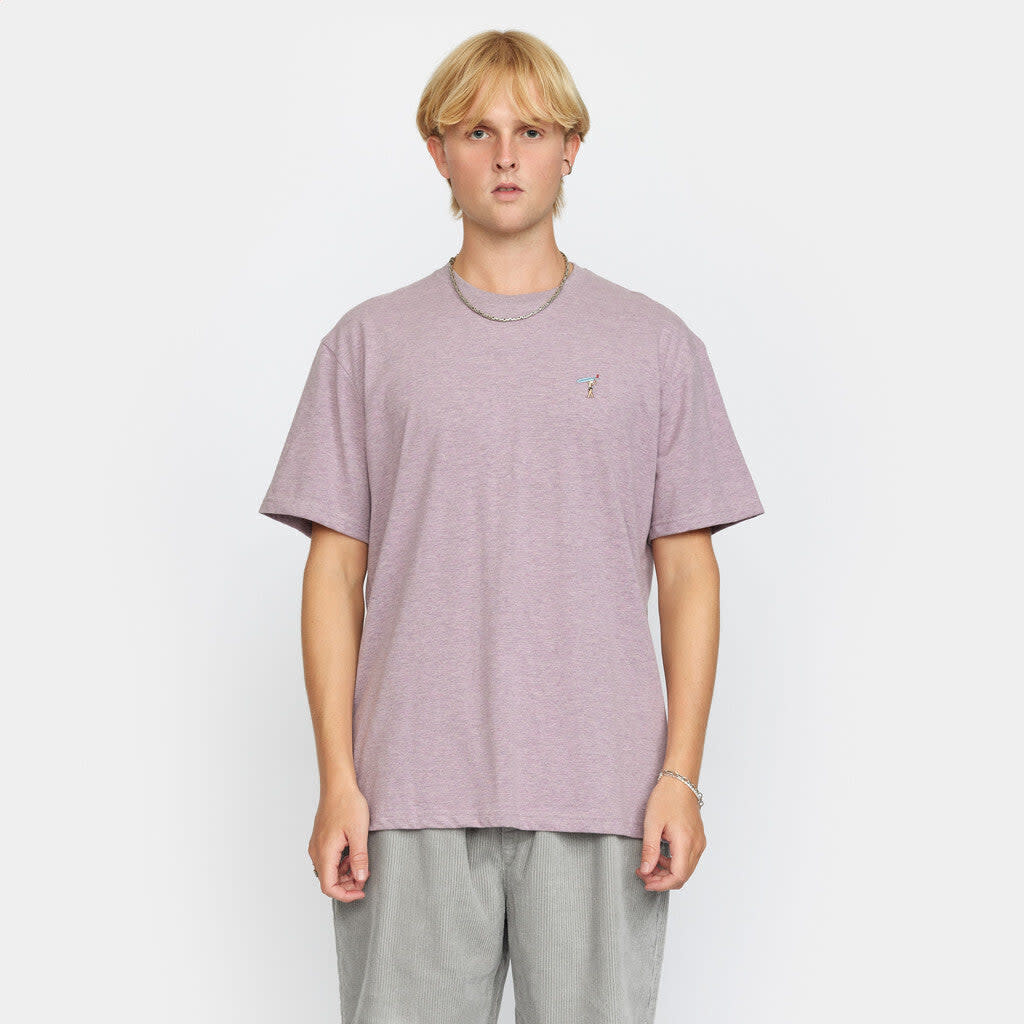 RVLT RVLT, 1366 GIR Loose T-Shirt, purple-melange, M