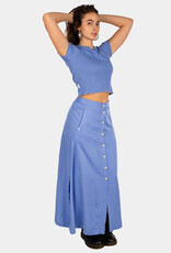 Iriedaily Iriedaily, Civic Eco Maxi Skirt, lavender blue, M