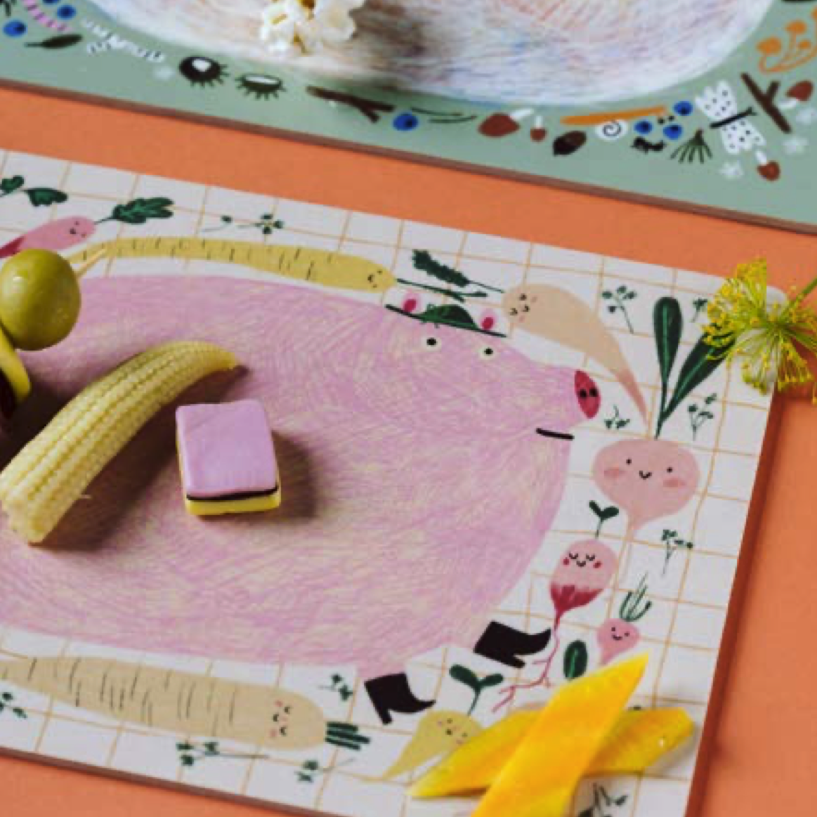 Slinga Slinga, Brettchen, Keko Katze