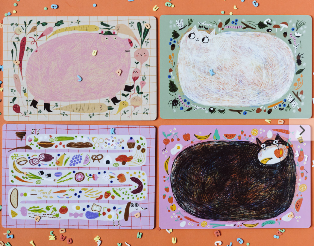 Slinga Slinga, Brettchen, Keko Katze