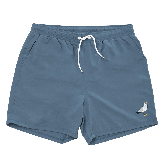 Lakor Lakor, Sunglass Seagull Swim Shorts, bering sea, 34 (L)