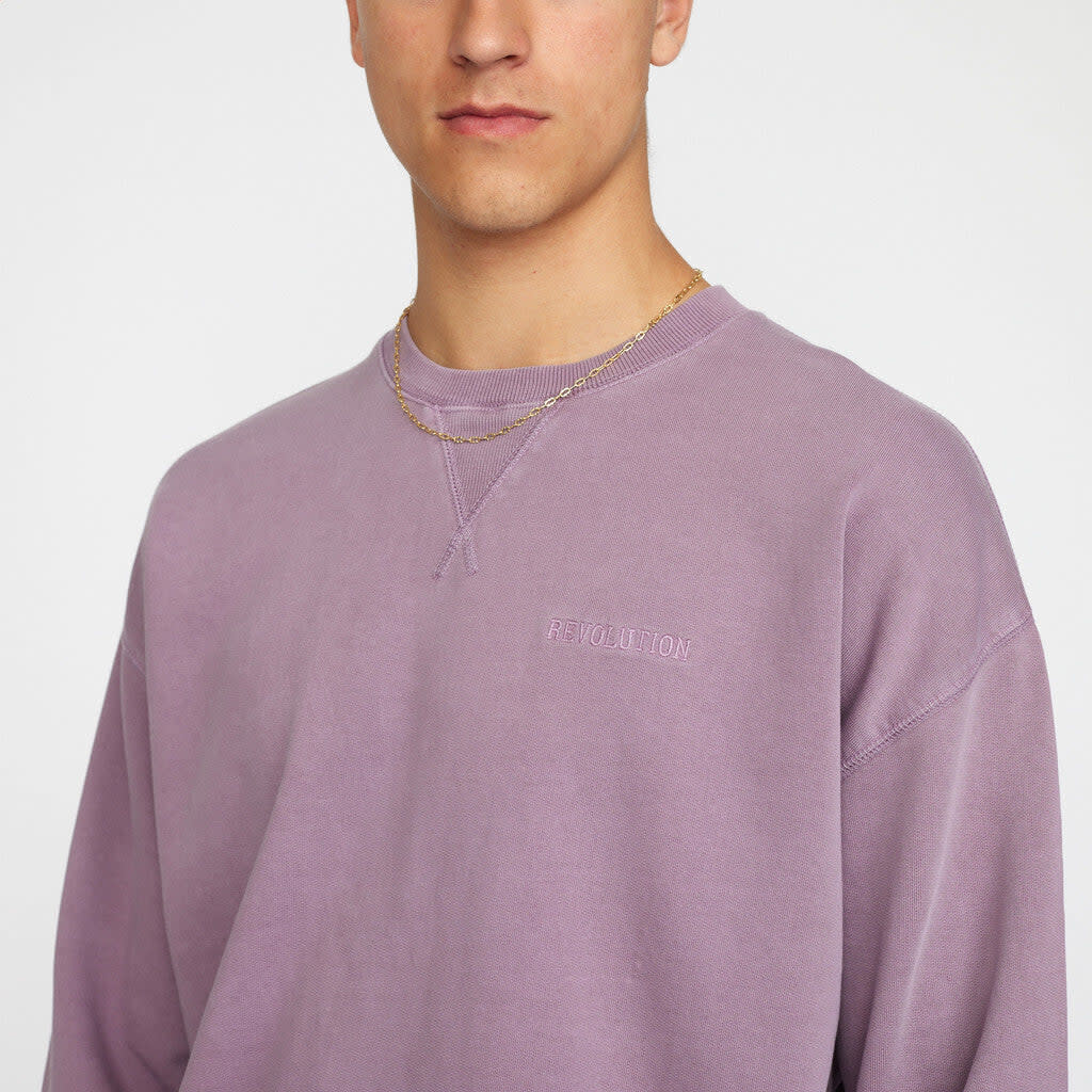 RVLT RVLT, 2727 REV Loose Crewneck, purple, L