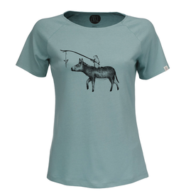 ZRCL ZRCL, Donkey T-Shirt, steel blue, L