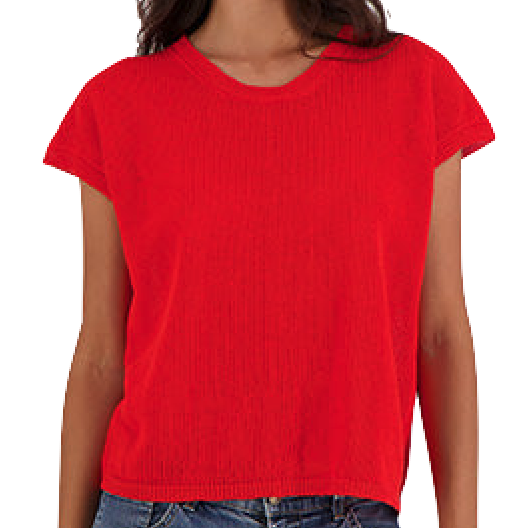 Les Racines du Ciel Les Racines du Ciel, Sleeveless Sweater, poppy red, L