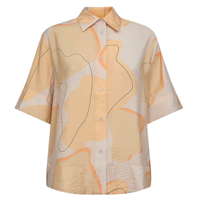 Minimum Minimum, Seliana Shirt, peach cobbler, 36