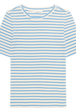 KnowledgeCotton Apparel KnowledgeCotton, Rib T-Shirt, blue stripe, L