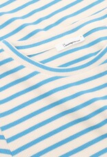 KnowledgeCotton Apparel KnowledgeCotton, Rib T-Shirt, blue stripe, L