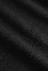KnowledgeCotton Apparel KnowledgeCotton, Loose Fold Up Linen T-Shirt, black jet, L