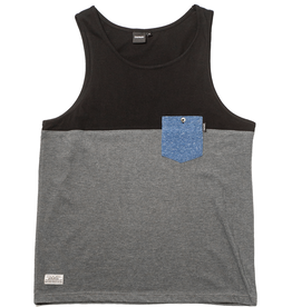 Safari Safari, 3 Tone Tank Top, black, XL