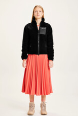KnowledgeCotton Apparel KnowledgeCotton, Betony Teddy Zip Jacket, black jet, S