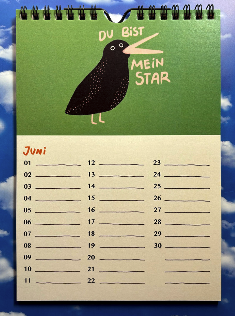 Slinga Slinga, Kalender, Gans Lieber Geburtstagskalender