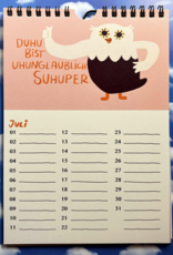 Slinga Slinga, Kalender, Gans Lieber Geburtstagskalender