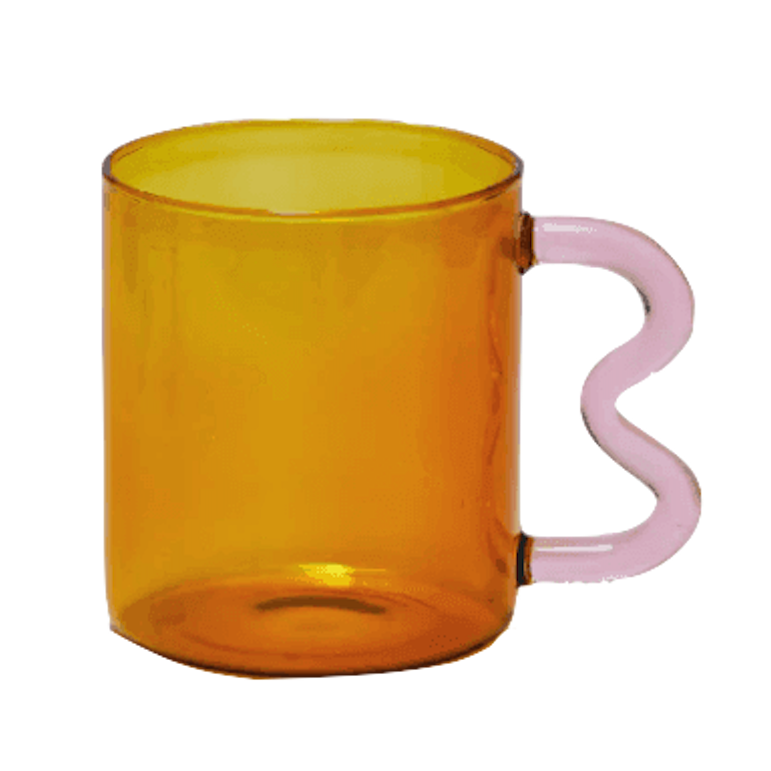 Ivore Group Ivore, Ear Mug, amber pink