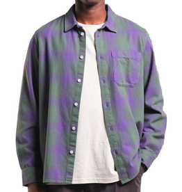 Dedicated Dedicated, Rute Flannel Shadow, check purple, XL