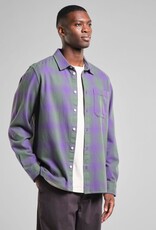 Dedicated Dedicated, Rute Flannel Shadow, check purple, L