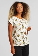Dedicated Dedicated, Visby Autumn Birds, white, S