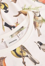 Dedicated Dedicated, Visby Autumn Birds, white, S
