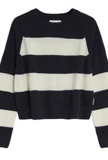 Armedangels Armedangels, Diliriaa Stripes, steel melange-oatmilk, S