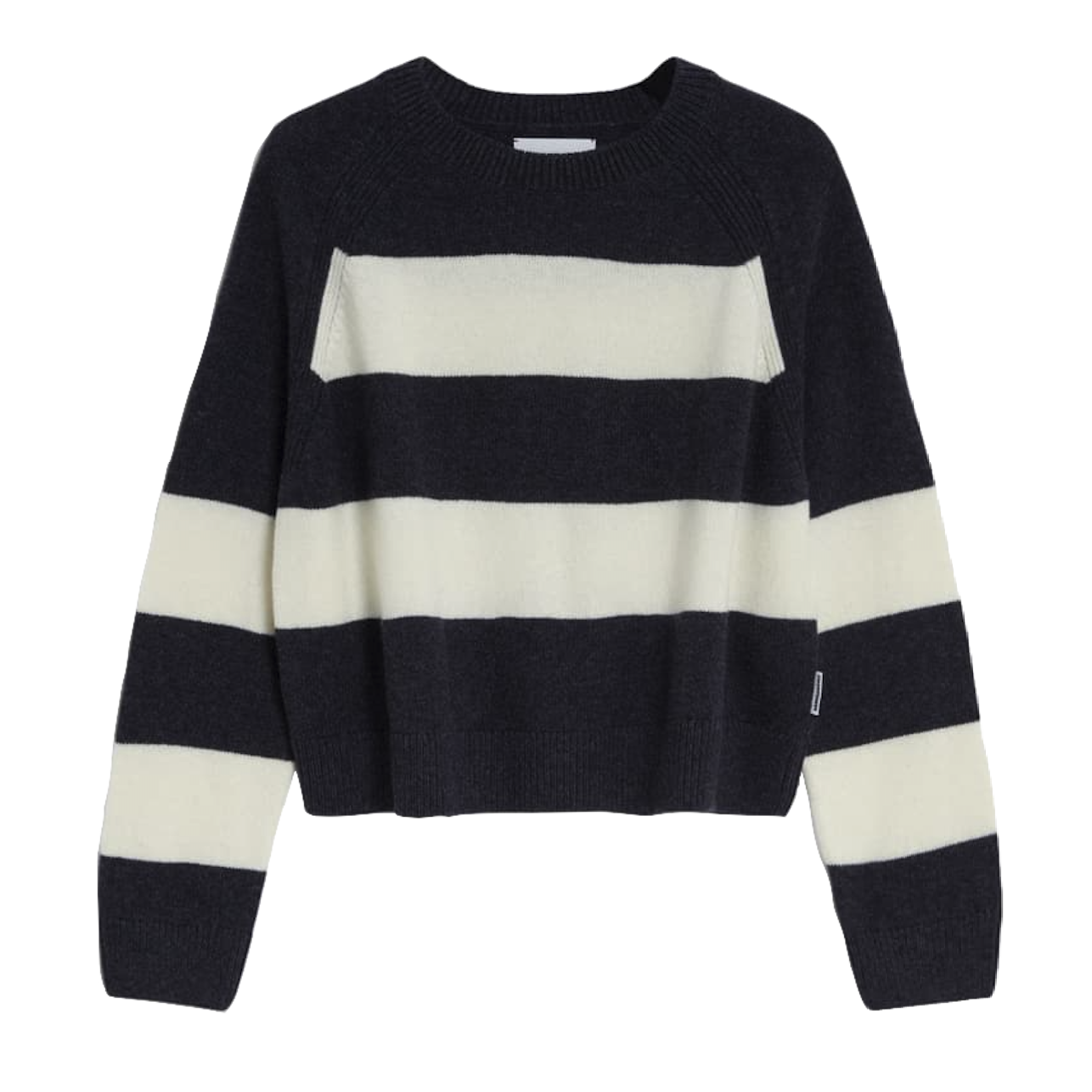 Armedangels Armedangels, Diliriaa Stripes, steel melange-oatmilk, S