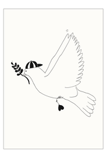 helen b helen b, Postkarte, hipster peace pigeon